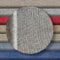Polsterstoff 2x1,40 M. Polsterstoff Möbelstoff Meterware. Stoff für Sofa, Sessel, Kissen. Reißfest und Widerstandsfähig. Canvas Fabric Decorative (Farbe Hellgrau)