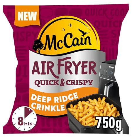 McCain Air Fryer Deep Ridge Crinkle 750g