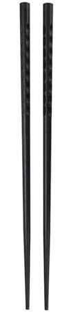 Set di bacchette con contenuto antiscivolo 1 bacchette cinese-giapponesi coppia di leghe tavola rotonda decorazione cucina (A, A)