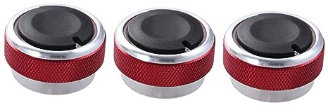 3 Pièces bouton de commande de climatisation contrôle du climatiseur coupe rouge brancher et jouer boutons d'origine bouton ca poussoir contrôle de la climatisation