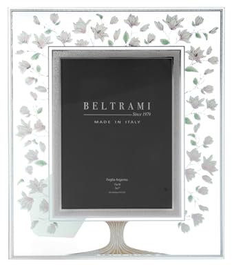 BELTRAMI Portafoto Cristallo Albero della vita argento Miro Silver