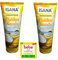 2x Isana Handcreme Golden Sands + 1x Bebe feste Duschpflege | 2 x100ml | exotischer Duft nach Vanilleorchidee & Kokosnuss