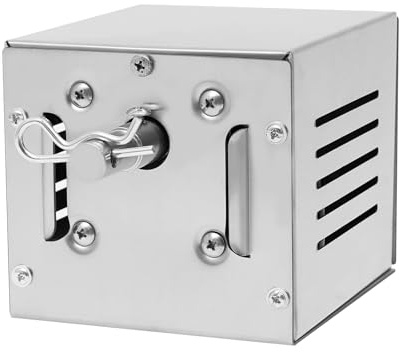 Motore per girarrosto da 25 W, 80-100 kg, in acciaio inox, universale, accessorio per barbecue per braciolini, capra, pollo