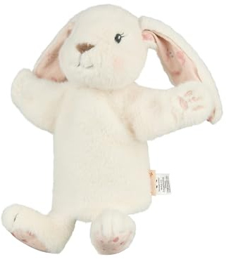 Sterntaler Kinder Handpuppe Hase Hanni - weiches Spielzeug zum Puppentheater, Erzählen, Kuscheln & zur Sprachförderung - Perfekter Spielkamerad & Geschenkidee, Ecru