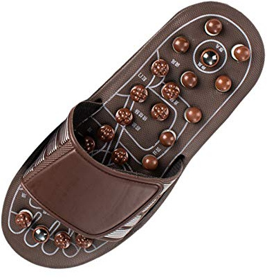 Sirxlevcy Acupressure Foot Massager Massage Slippers Shoes Reflexology Sandals Relief Plantar Fasciitis Arthritis for Men Women S
