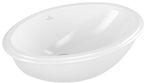 Villeroy und Boch Unterbauwaschtisch Evana 500x350mm, weiss, 61470001, Farbe: Weiß