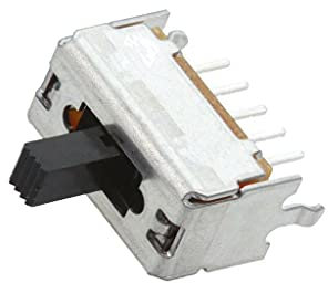 SSSF014800 Schalter: Schiebeschalter Pos: 3 SP3T 0,1A/30VDC ON-ON-ON 3N ALPS