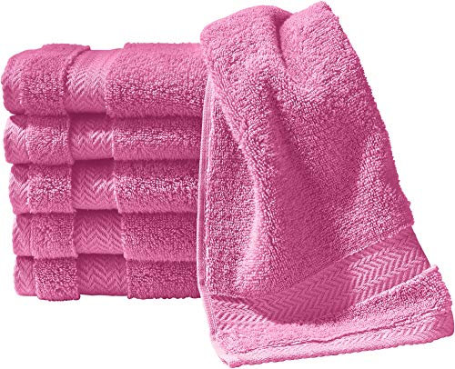Erwin Müller Gästetuch Friedrichshafen 6er- Pack, 100% Baumwolle rosa Größe 30x50 cm - Premium-Qualität, unvergleichlich saugfähig, hautsympathisch, formstabil (weitere Farben)