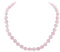 Treasurebay Handmade 10mm Natural Gemstone Necklace For Women Magnetic Clasp (Rose Quartz)