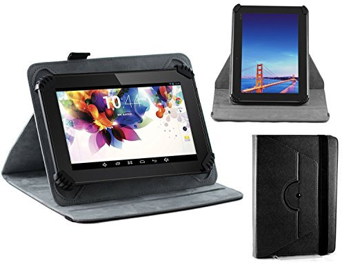 Navitech Housse étui Folio Noir avec Stylet pour ASUS ZenPad 8.0