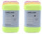 2 x 4 Packs Lakeland Dual Action Microfibre Cleaning Sponge & Scourer Pads