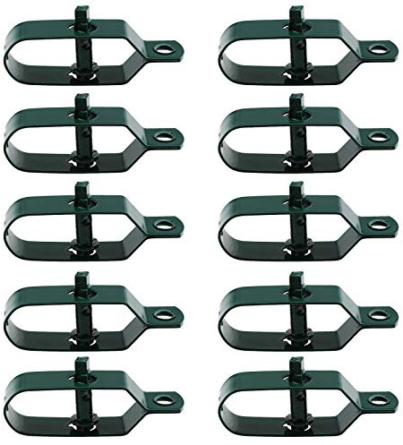10 x 100 mm Drahtseilspanner für Zäune aus Karbonstahl Grün Ersatz für Bauernhof