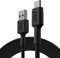 Green Cell Kabel USB-A - USB-C Typ-C 2m Ladekabel Schwarz Schnellladekabel Kompatibel mit Samsung Galaxy S23 S22 S21 S20 Ultra S10 S9 S8+ | Note 20 10 9 8 | Android-Telefonen