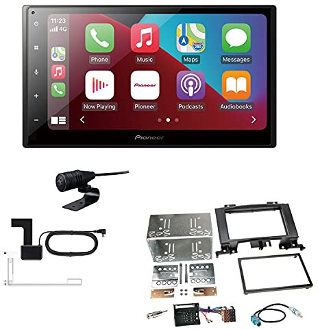 Pioneer SPH-DA160DAB 2-DIN Autoradio CarPlay Android Auto Bluetooth DAB USB passend für Mercedes Benz Sprinter ab 2006 Quadlock ohne Canbus