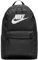 Nike Heritage Backpack Rucksack (black/white, one size)