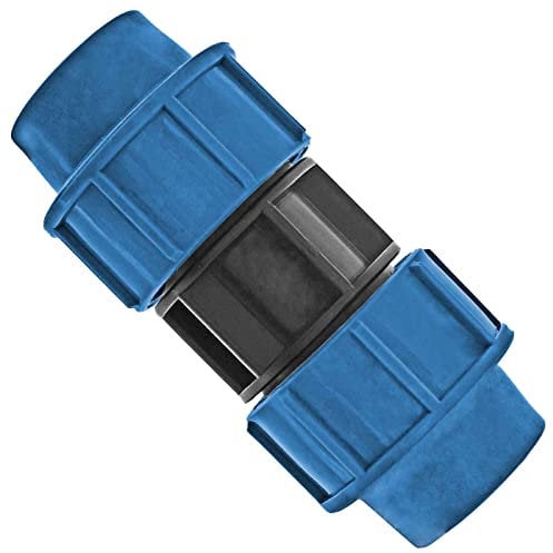 PP Fitting Klemmverbinder Verschraubung - Kupplung für PE Rohr-Außendurchmesser 25mm