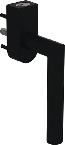 Fenstergriff 162PBFGA.2 PA 90 tiefschwarz 30mm abs chl.HEWI