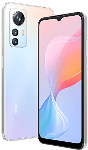 Blackview - A85 - Smartphone - Écran 6.5 - Double Sim - Réseau 4G+ - Charge Rapide 18W - Caméra Frontale 8 MP - Caméra Arrière 50 MP - 8 Go RAM + 128 Go ROM - USB-C - Débloqué - Blanc