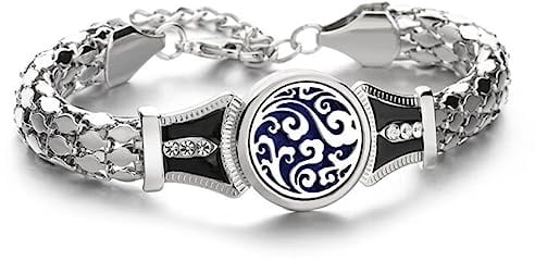 Weav Aromatherapie Schmuck Armbänder Aroma Parfüm Armband Baum Blume Ätherisches Öl Diffusor Armband DIY Medaillon Armband Armband