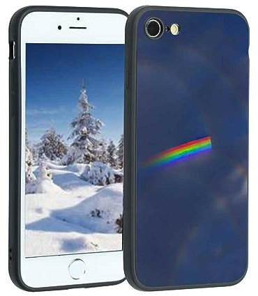 KARYOU rainbow-1 Phone Case, Designed for iPhone 7 Case Soft TPU for girls boys gift,Shockproof Phone Cover