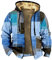 KONG JIMFAN Winterjacke Herren Automatischer Hemdenbügler Regencape Rucksack Pilotenjacke Reserved Jacke Jacke Herren Übergangsjacke Y2k Jacke Pullover Herren Grün Oversize Lederjacke(Sky Blue,M)