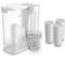 Philips Water Instant Water Filter + 3 Ersatz-Filterpatronen, 3 l Fassungsvermögen, 1 l/min schneller Durchfluss, wiederaufladbar über USB-C