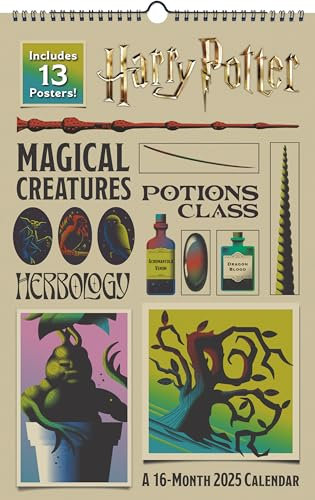 2025 Harry Potter Oversized Poster Calendar