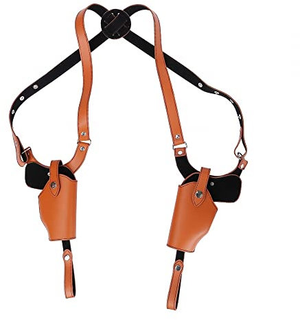 ANSNOW Schulterholster, Taktisches Unterarmholster, Verdecktes, Verstellbares Trageholster Füren 1911 92 96 45 43/Braun/39,37