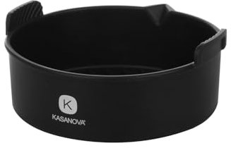 KASANOVA Padella rotonda in silicone D.19, nera