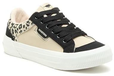 Rocket Dog Cheery Blocked Trainers UK 5 Black