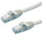 Blendend Cable de red UTP Cat. 6, 8 pines, 8 conductores, 10 metros, ideal para conexiones de alta velocidad en redes domésticas y oficinas.