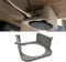 Under Desk Mount Stand for Mac Mini M4/M4 Pro 2024, Space Saving Storage Bracket Case Protector Holder with Screws, Secure or Hide Your Mini M4 Desktop Computer Under Desk (Standard)