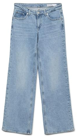 VERO MODA Female Weit geschnitten VMVANESSA Niedrige Taille Weiter Beinschnitt Jeans