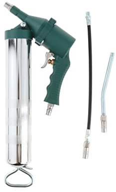 XFYESL fettpresse 500cc pneumatische Fettpresse 1/4quot; NPT 14-Unzen-Fettkartuschen-Schmierwerkzeug fettpresse Adapter