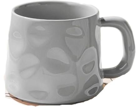 Tazas novedosas, Serie Estilo Crema amasada a Mano, Taza de cerámica de Color sólido para el hogar, Taza de café Creativa, Taza de cerámica, vajilla de cerámica