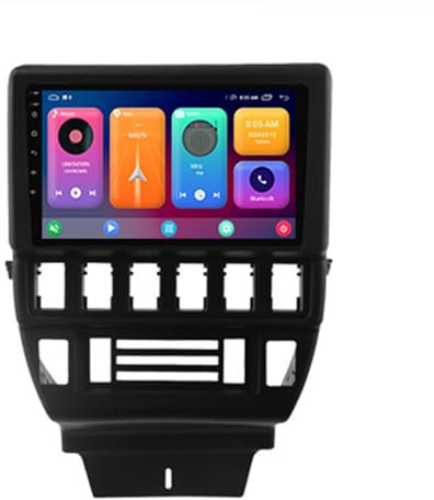 Keoaiob Car Radio Stereo Android 14 Passform Für Lada Niva 1993-2018 9 Zoll GPS-Navigation IPS-Touchscreen Mit Bluetooth-lenkradsteuerung Fm 4g/WiFi Carplay Und Android Auto(Color:M100S)