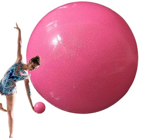 Rhythmischer Gymnastikball | Robuster, rutschfester Gymnastikball – elastische Ausrüstung für Fitness, Training und Tanzübungen