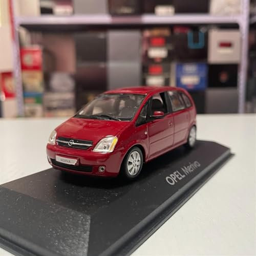 YRXIAO Die Cast Metal Toy 1 43 Scale for OPEL Meriva 2003 Alloy Static Collectible Car Models Hobby Model Für Wohndekorationen