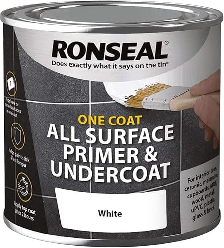 AXpower Inspirational Technology Empowering People One Coat All Surface Primer & Undercoat 750ml – Multi-Surface Paint Prep for Wood, Metal, UPVC & More – Interior & Exterior Use – Quick Drying