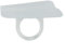 LVYXON Robusto gancio rotondo per asta per tenda da 7 cm, in PVC, progettato per semplici soluzioni di montaggio a parete