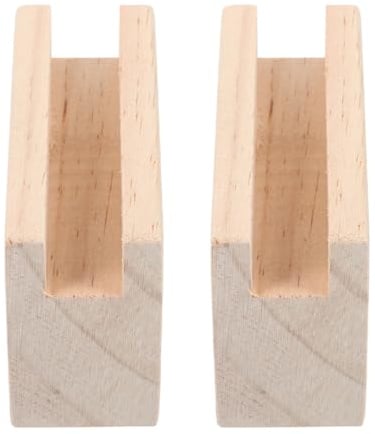Warmhm 2 Stück Möbelerhöhungsfüße Bettbeinerhöhung 10cm Stabile Tischbeinerhöhung Einfache Montage für Sofa und Möbel
