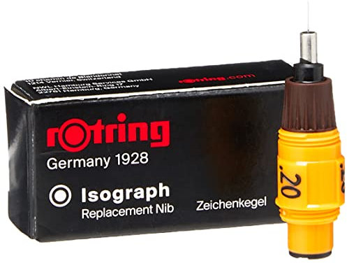 rOtring-Ersatzfeder für Isograph-Tuschestifte, 0,20 mm