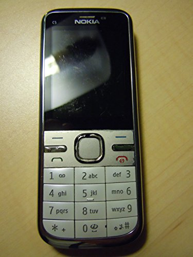 Nokia C5 Smartphone (5,6 cm (2,2 Zoll) Display, Bluetooth, 5 Megapixel Kamera) weiß