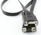 rhinocables Flat SVGA/VGA EXTENSION Cable Thin Low Profile Lead 15pin Computer Monitor Display Male to Female Connections Various Lengths (1m)