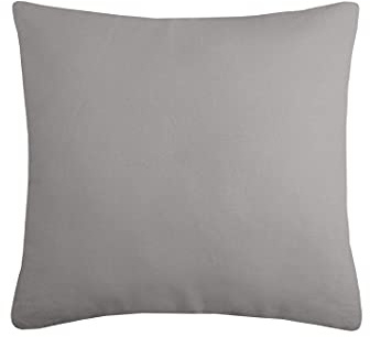 LOVELY CASA Duo Kissen Uni 40 x 40 cm, Baumwolle, Maus, 45 x 45 x 10 cm