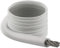 OPIOL QUALITY® 3/5 mm Drahtseil 7X7, PVC ummantelt, weiss, Edelstahl A4 (50 Meter) Stahlseil Zubehör Draht Edelstahldrahtseil Geländerseil Hängender Drahtspule
