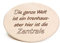Brink Holzspielzeug Spruchbrett Die ganze Welt ist EIN Irrenhaus – Lustige Wanddeko aus Ahornholz