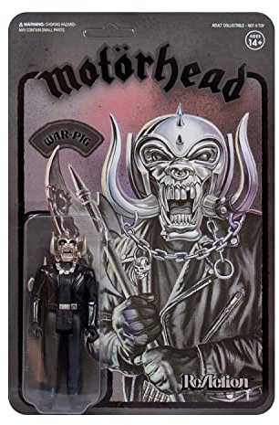 SUPER7 Motorhead ReAction - Warpig Black Series