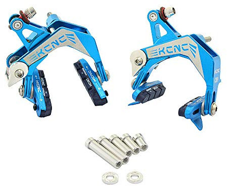 KCNCKCNC CB9 Road Caliper Brake Set (Front and Rear) Designed for Road Bike Wide Wheel Rim, BL, SK2145