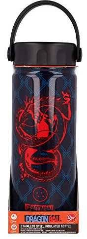 Stor 01392 Bouteille Isotherme en Acier Inoxydable avec Anse 530 ML Dragon Ball, Métal, Unique, Standard